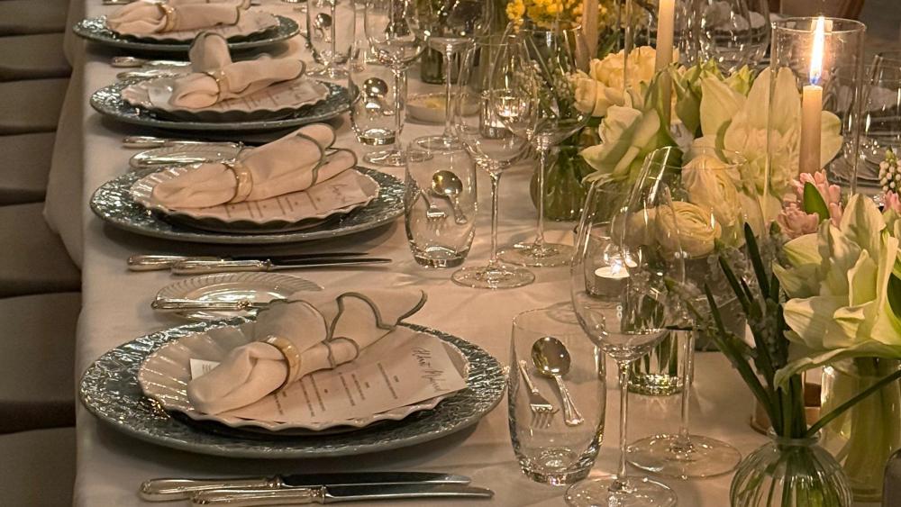 dinner at the dorchester