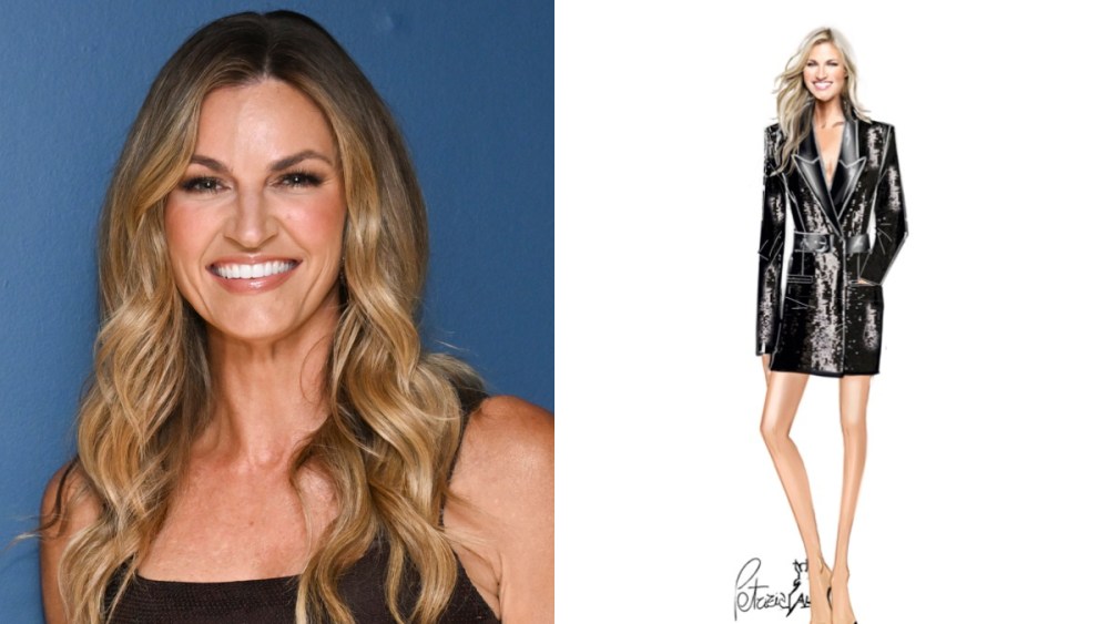 Patrizia Pepe for Erin Andrews.