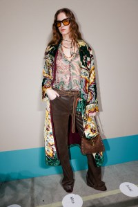 Backstage at Etro Fall 2025 Ready-to-Wear Collection at Milan Fashion week