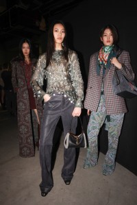 Backstage at Etro Fall 2025 Ready-to-Wear Collection at Milan Fashion week