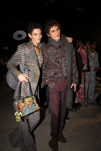 Backstage at Etro Fall 2025 Ready-to-Wear Collection at Milan Fashion week