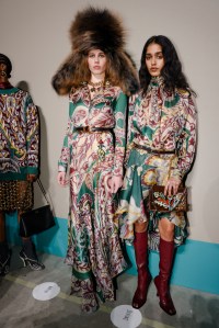 Backstage at Etro Fall 2025 Ready-to-Wear Collection at Milan Fashion week