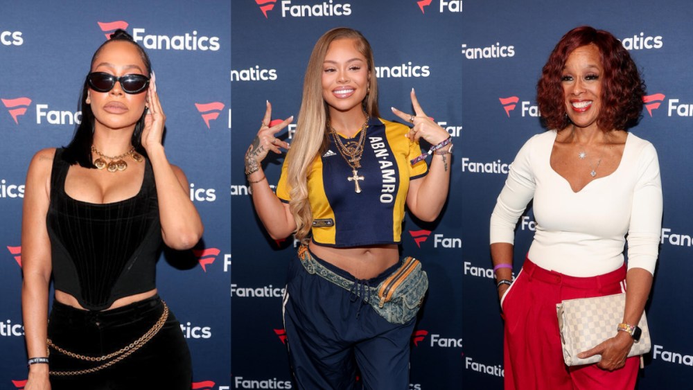 La La Anthony, Latto and Gayle King at the Fanatics Super Bowl Party 2025.