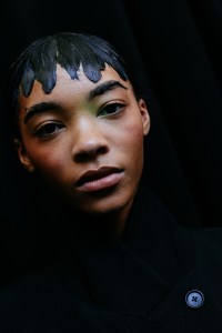 Backstage at the Fforme spring 2025 ready-to-wear show at New York Fashion Week.