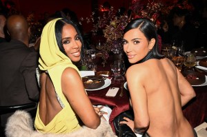Kelly Rowland and Kim Kardashian