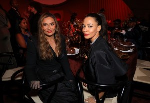 Tina Knowles and Aurora James
