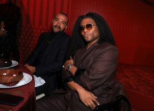 Jesse Williams and Law Roach