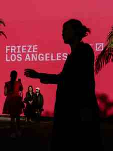 Artists, curators and more visit Frieze Los Angeles 2025.