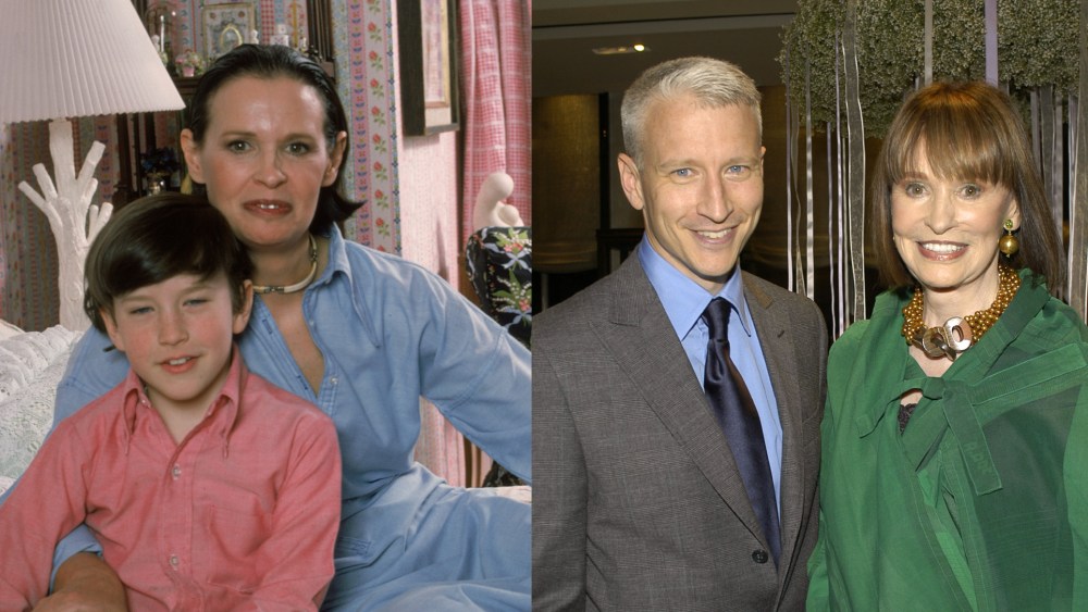 Gloria Vanderbilt, old photos, Gloria Vanderbilt pictures, Gloria Vanderbilt and her son, Anderson Cooper.