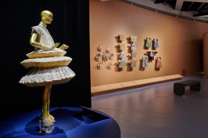 A 2008 design by Guo Pei in the “Golden Thread” exhibition in Paris.