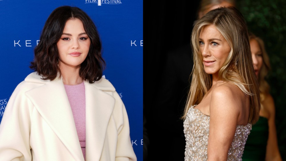 Selena Gomez and Jennifer Aniston