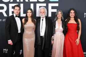 Will Crane, Monet Weir, Bob Weir, Natascha Münter and Chloe Weir