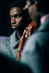 Backstage at Gucci Fall 2025 Ready-to-Wear Collection at Milan Fashion Week