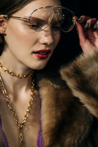 Backstage at Gucci Fall 2025 Ready-to-Wear Collection at Milan Fashion Week
