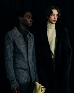 Backstage at Gucci Fall 2025 Ready-to-Wear Collection at Milan Fashion Week