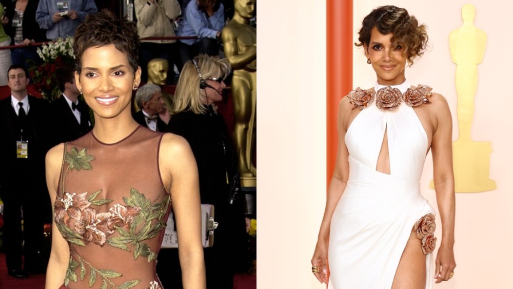 Halle Berry, Oscars, Academy Awards, Elie Saab, Tamara Ralph, red carpet