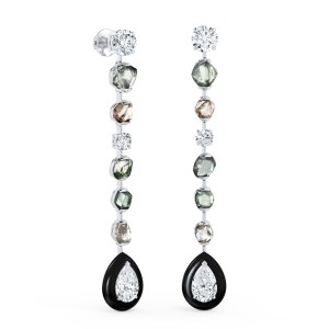 De Beers Essence of Nature_Embrace Pendant Earrings