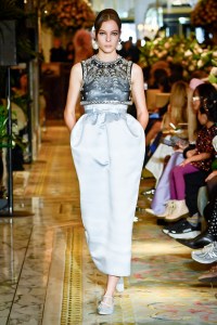 Huishan Zhang Fall 2025 Ready-to-Wear Collection at London Fashion Week