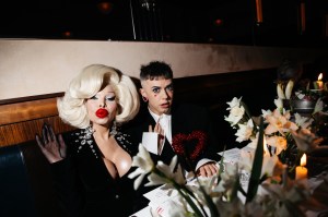 Amanda Lepore and Cole Escola