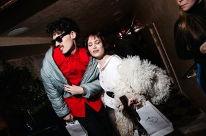 The scene at the Jimmy Choo Dinner with Chloe Sevigny and Sandra Choi