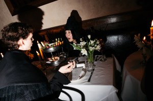 The scene at the Jimmy Choo Dinner with Chloe Sevigny and Sandra Choi