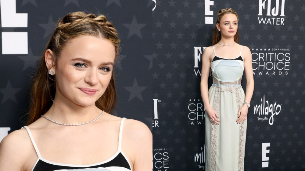 Joey King attends The 30th Annual Critics Choice Awards.