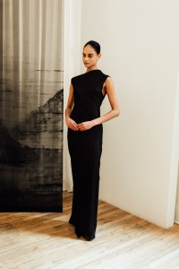 Backstage at the Kallmeyer spring 2025 ready-to-wear show at New York Fashion Week.