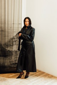 Backstage at the Kallmeyer spring 2025 ready-to-wear show at New York Fashion Week.