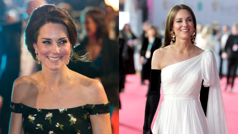 Kate Middleton at the BAFTAs.