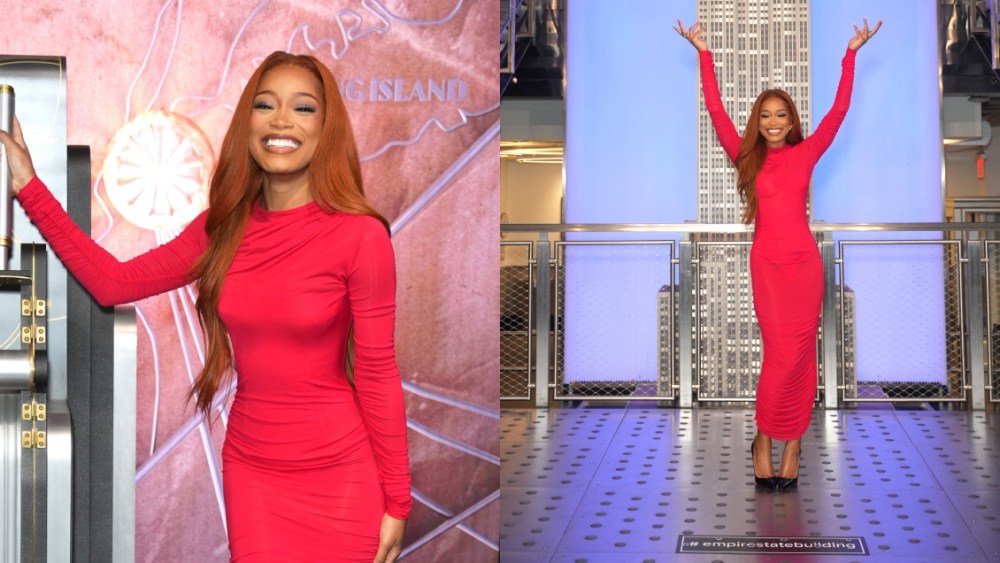 Keke Palmer, Sergio Hudson, Empire State Building, Black History Month