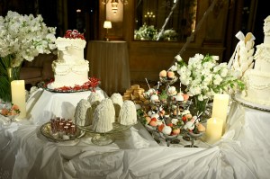 The scene at the LoveShackFancy AW25 Presentation & Party