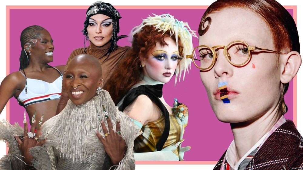Statement beauty, as seen above by Doechii, Cynthia Erivo, Chappell Roan and at the Fall 2025 Luar and Thom Browne New York Fashion Week, are surging.