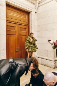 Backstage at Marc Jacobs Spring 2025 Ready-to-Wear Collection