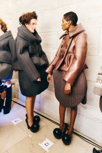 Backstage at Marc Jacobs Spring 2025 Ready-to-Wear Collection