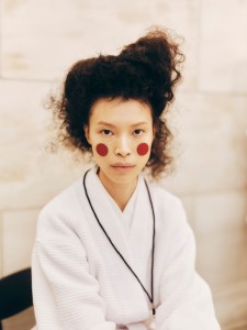 Backstage at Marc Jacobs Spring 2025 Ready-to-Wear Collection