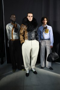 Backstage at Marni Fall 2025 Ready-to-Wear Collection at Milan Fashion Week