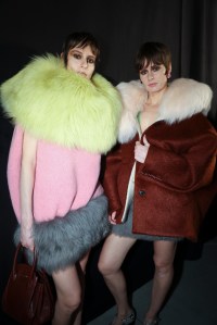 Backstage at Marni Fall 2025 Ready-to-Wear Collection at Milan Fashion Week