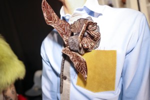 Backstage at Marni Fall 2025 Ready-to-Wear Collection at Milan Fashion Week