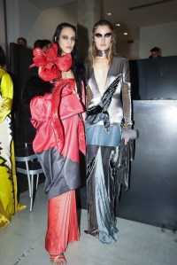 Backstage at Marni Fall 2025 Ready-to-Wear Collection at Milan Fashion Week