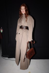 Backstage at Max Mara Fall 2025 Ready-to-Wear Collection at Milan Fashion Week