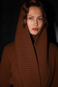 Backstage at Max Mara Fall 2025 Ready-to-Wear Collection at Milan Fashion Week