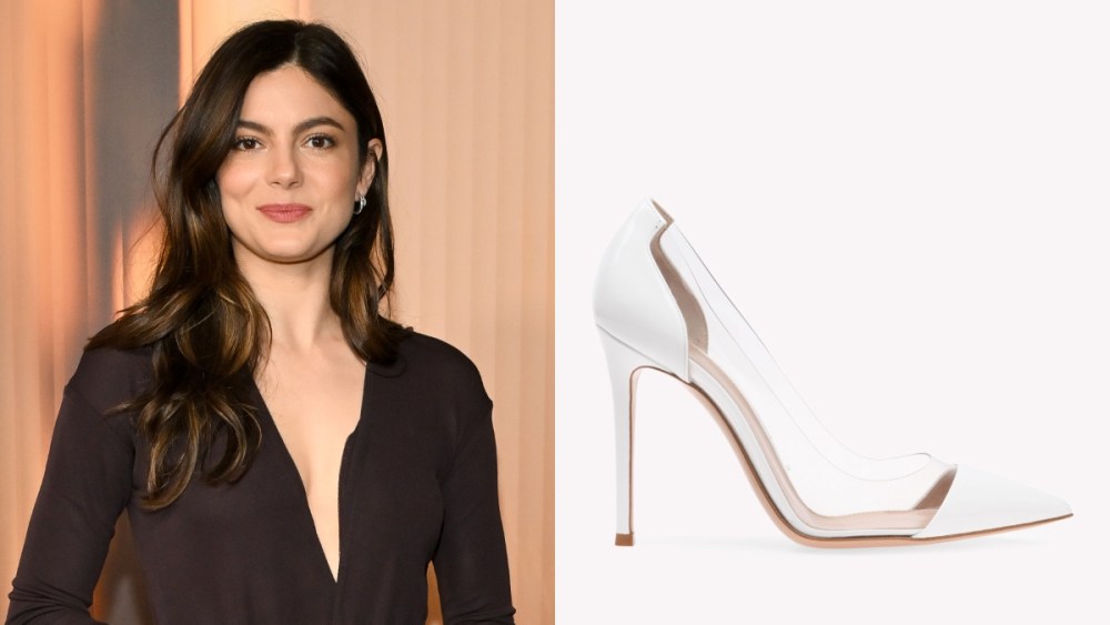 Monica Barbaro, Oscars 2025, Gianvito Rossi, pumps, PVC, clear, red carpet, Los Angeles, "A Complete Unknown"