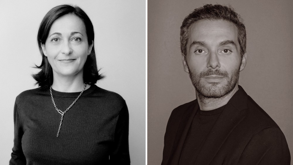Kering executives Mélanie Flouquet, secretary general, and Joël Hazan, chief strategy and development officer.