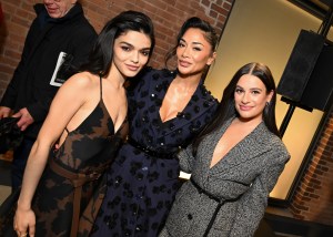Rachel Zegler, Nicole Scherzinger and Lea Michele at the Coach Fall 2025 Ready-to-Wear show