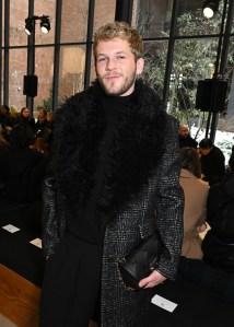 Davis Burleson at the Michael Kors Fall 2025 Ready-to-Wear show