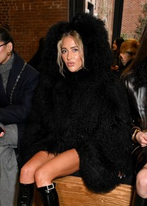 Emili Sindlevat the Michael Kors Fall 2025 Ready-to-Wear show