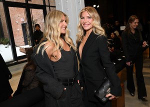 Danielle Pheloung and Brigette Pheloung at the Michael Kors Fall 2025 Ready-to-Wear show
