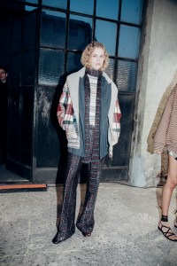 Backstage at Missoni Fall 2025 Ready-to-Wear Collection at Milan Fashion Week