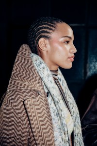 Backstage at Missoni Fall 2025 Ready-to-Wear Collection at Milan Fashion Week