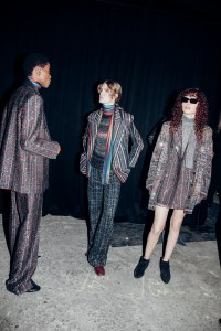 Backstage at Missoni Fall 2025 Ready-to-Wear Collection at Milan Fashion Week